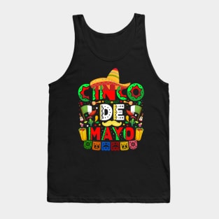 Cinco De Mayo Mexican Fiesta 5 De Mayo Tank Top